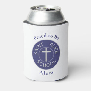 Saint Alice Traditionele Patch Trots op Alum zijn Blikjeskoeler