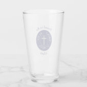 Saint Alice Traditionele Patch Trots op Alum zijn Glas (Achterkant)