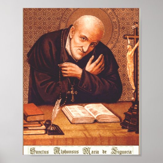 Saint Alphonsus Liguori Poster (Voorkant)