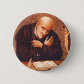 Saint Alphonsus Liguori Ronde Button 5,7 Cm (Voorkant)