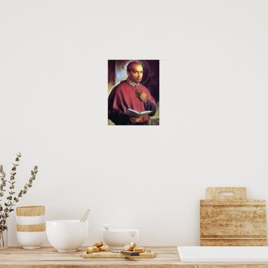 Saint Alphonsus Maria de' Liguori Poster (Keuken)