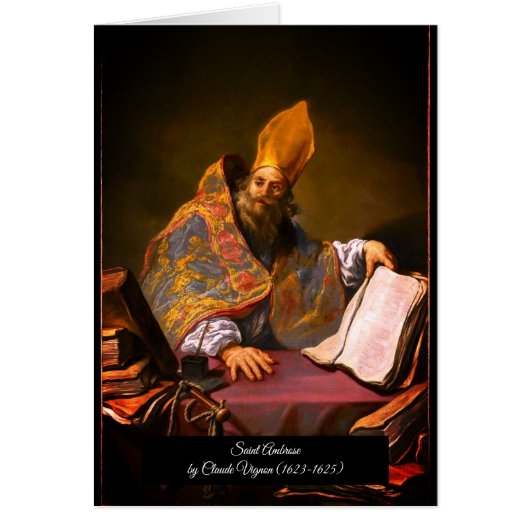 Saint Ambrose de Milan (Devant)