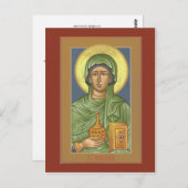 Saint Anastasia Prayer Card Briefkaart (Voorkant / Achterkant)