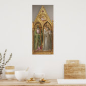 Saint André - Agnolo Gaddi Affiche d'art fine (Cuisine)