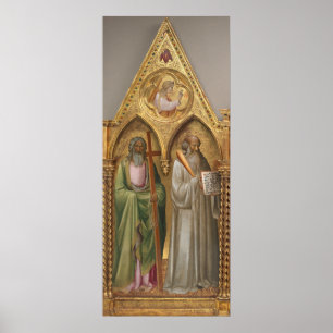 Saint André - Agnolo Gaddi Affiche d'art fine