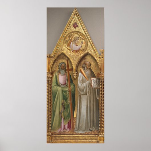 Saint André - Agnolo Gaddi Affiche d'art fine (Devant)
