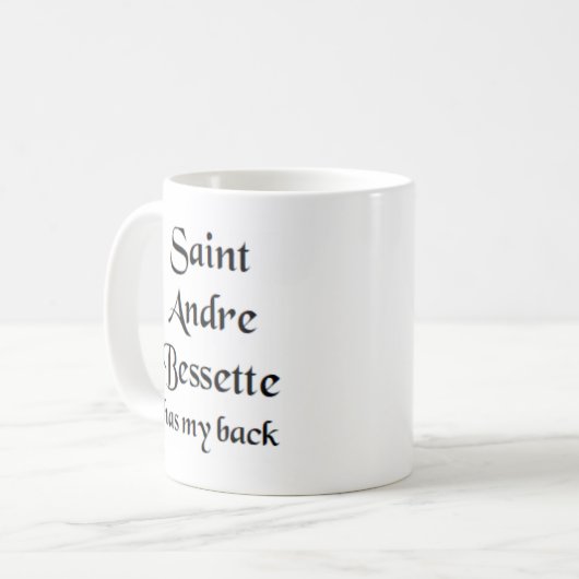 saint andre bessette Mug (Devant gauche)
