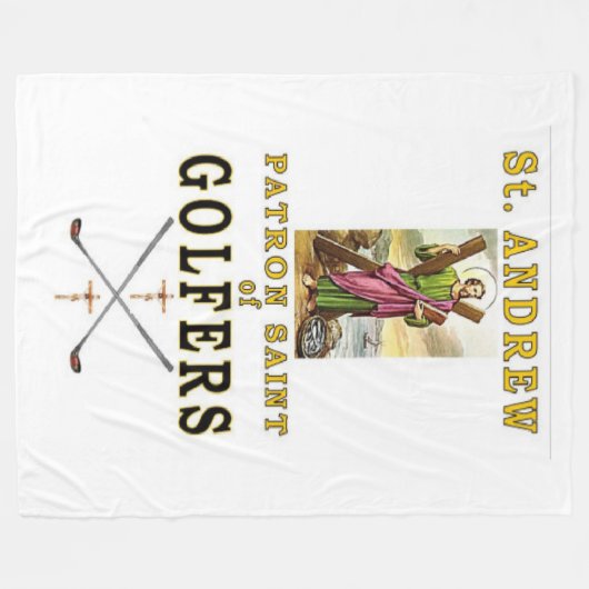 SAINT ANDREW FLEECE DEKEN (Voorkant (Horizontaal))