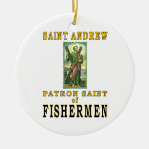 SAINT ANDREW KERAMISCH ORNAMENT