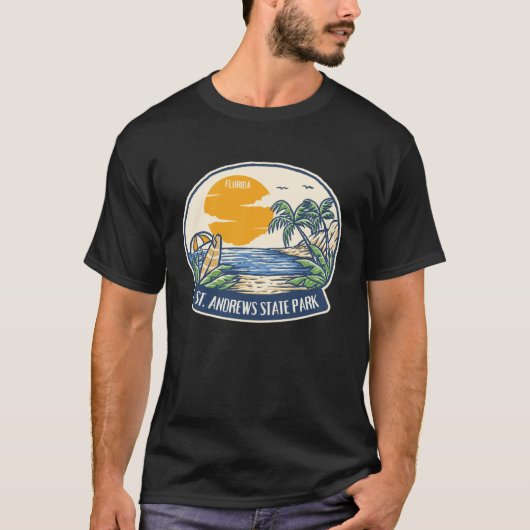Saint Andrews State Park Florida T-shirt (Voorkant)