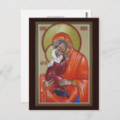 Saint Anna Prayer Card Briefkaart (Voorkant / Achterkant)