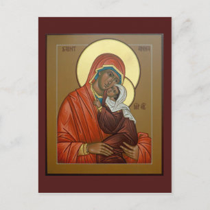 Saint Anna Prayer Card Briefkaart