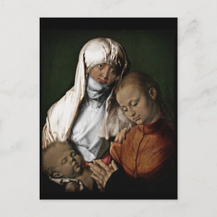 Saint Anne Admiring Baby Jesus Briefkaart