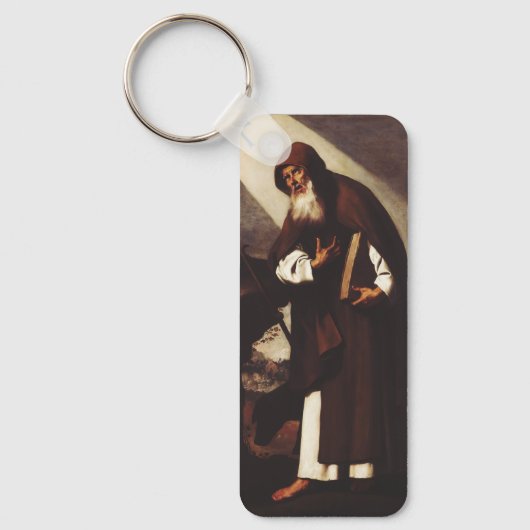 Saint Anthony de Abbot Sleutelhanger (Voorkant)