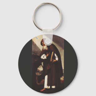 Saint Anthony de Abbot Sleutelhanger