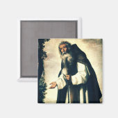 Saint Anthony de Anchorite Magneet (Voorkant / Achterkant)
