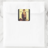 Saint Anthony de Grote Vierkante Sticker (Tas)