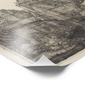 Saint Anthony Engraving door Albrecht Durer Foto Afdruk (Hoek)