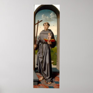 Saint Anthony - Gerard David Fine Art Poster