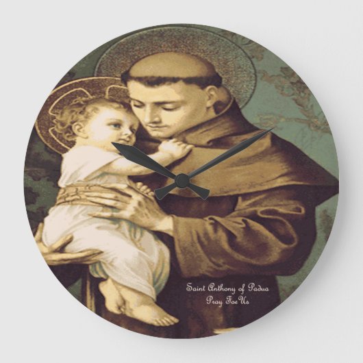 Saint Anthony Padua Grote Klok (Voorkant)