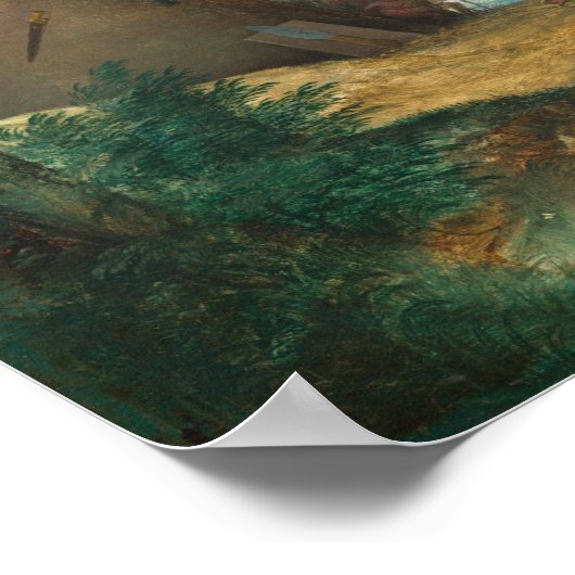 Saint Anthony - Pieter Bruegel Poster d'Art (Coin)