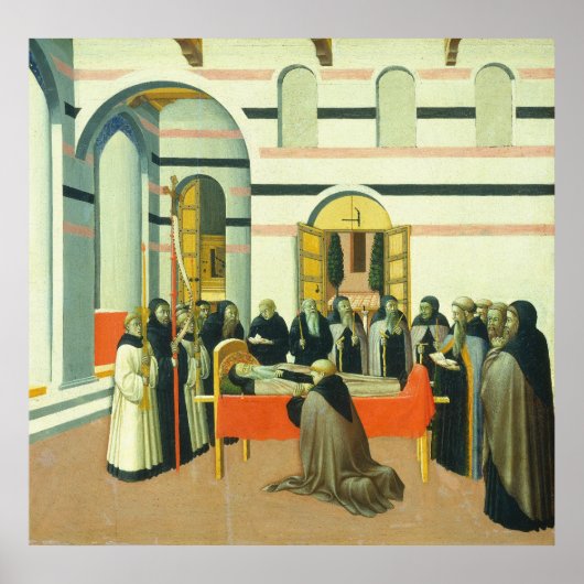Saint Anthony - Poster d'art raffiné Sano di Pietr (Devant)
