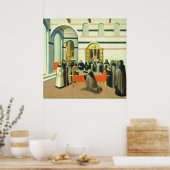 Saint Anthony - Poster d'art raffiné Sano di Pietr (Cuisine)