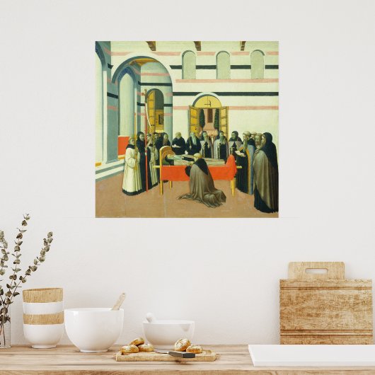 Saint Anthony - Poster d'art raffiné Sano di Pietr (Cuisine)