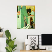 Saint Anthony - Poster d'art raffiné Sano di Pietr (Bureau à domicile)