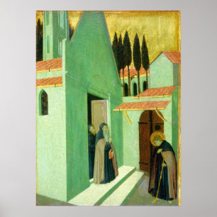 Saint Anthony - Poster d'art raffiné Sano di Pietr