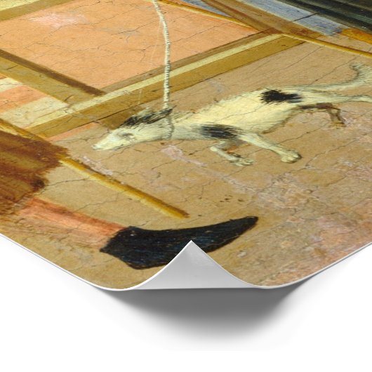 Saint Anthony - Poster d'art raffiné Sano di Pietr (Coin)