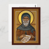 Saint Anthony Prayer-kaart Briefkaart (Voorkant / Achterkant)