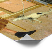 Saint Anthony - Sano di Pietro Fine Art Poster (Hoek)