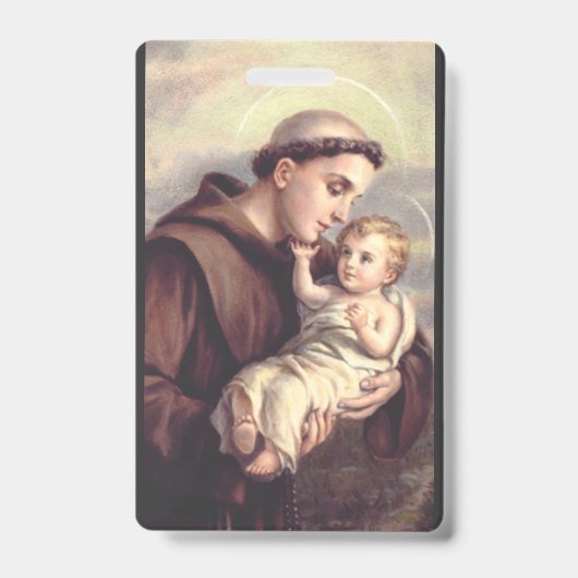 Saint Anthony van Padua Badge (Voorkant)