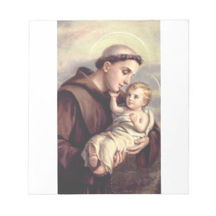 Saint Anthony van Padua Notitieblok