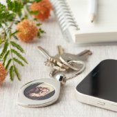 Saint Anthony van Padua Sleutelhanger (Zijkant)