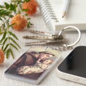 Saint Anthony van Padua Sleutelhanger (Voorkant Rechts)