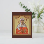 Saint Apollonia Prayer Card Briefkaart (Staand voorkant)
