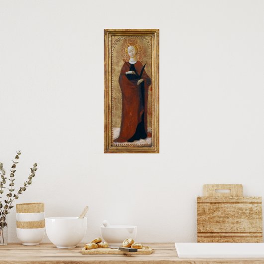 Saint Apollonia - Sassetta Poster d'Art (Cuisine)