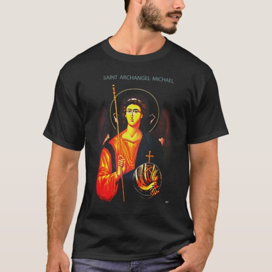 Saint Archangel Michael T-shirt (Voorkant)