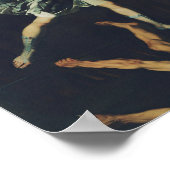 Saint Archangel Michael verslaat de duivel Poster (Hoek)