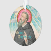 Saint Augustin d'Hippo (SAU 047 ; détail) (devant)