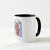 Saint Augustine Catholique Café Mug (Devant droit)