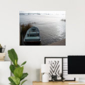 Saint Augustine Florida Boat Sailbots poster kunst (Thuiskantoor)