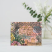 saint - augustine florida trekt antiek kunst briefkaart (Staand voorkant)