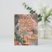 saint - augustine florida trekt antiek kunst briefkaart (Staand voorkant)