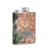 saint - augustine florida trekt antiek kunst heupfles (Rechts)