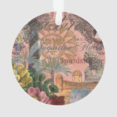 saint - augustine florida trekt antiek kunst ornament (achterkant)