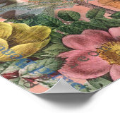 saint - augustine florida trekt antiek kunst poster (Hoek)