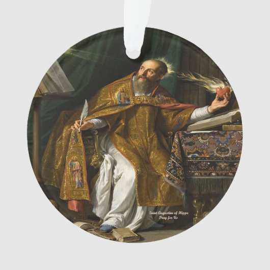 Saint Augustine of Hippo (devant)
